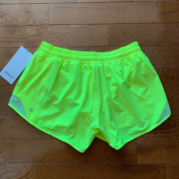 lululemon athletica Shorts Lululemon Hotty Hot Short 4highlighter